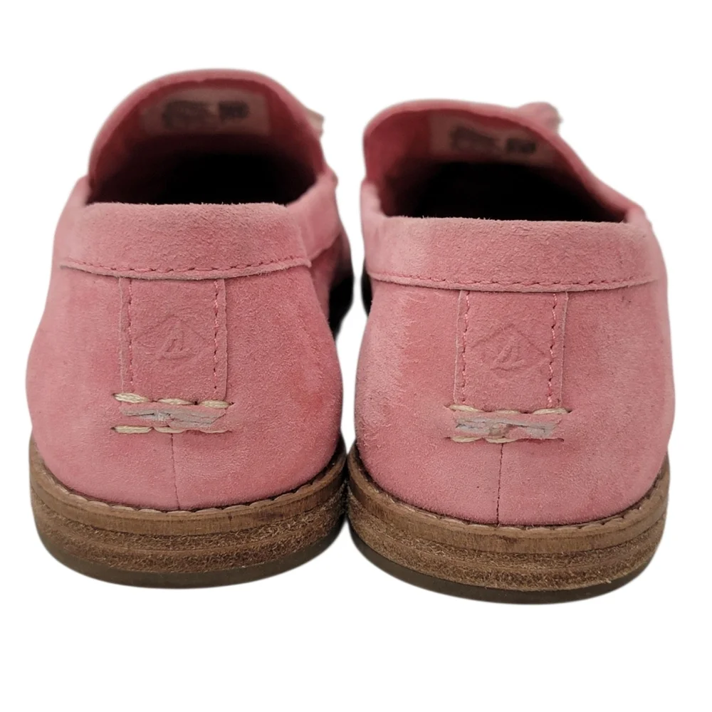 Sperry Top-Sider Saybrook Painted Tassel Loafers Slip-On Shoe Pink Womens 7.5 - Picture 9 of 17